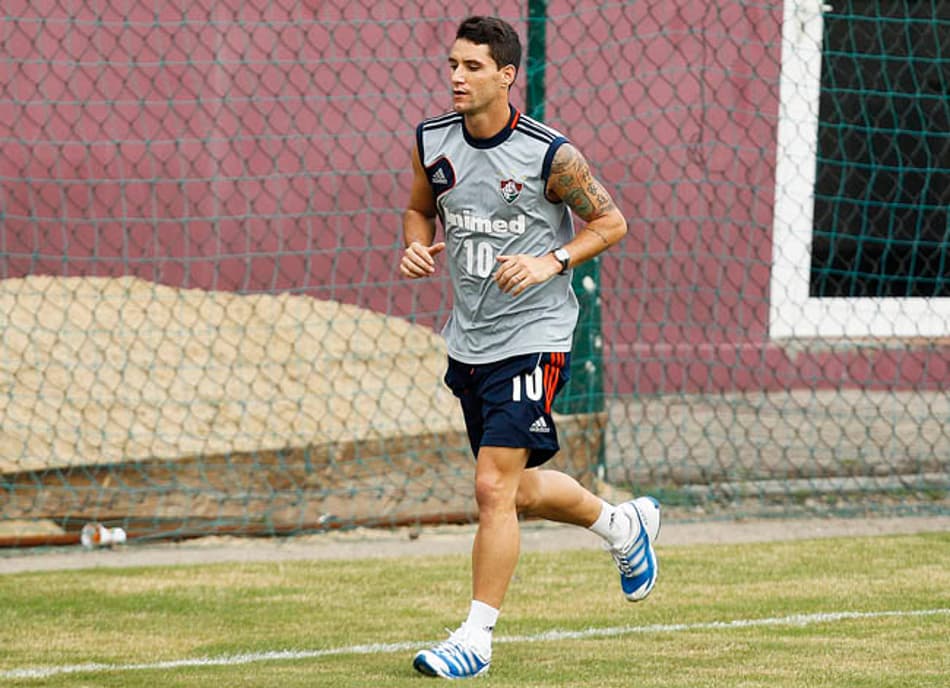 Thiago Neves Treino Laranjeiras 19/04. Foto: Wagner Meier / Lance!Press