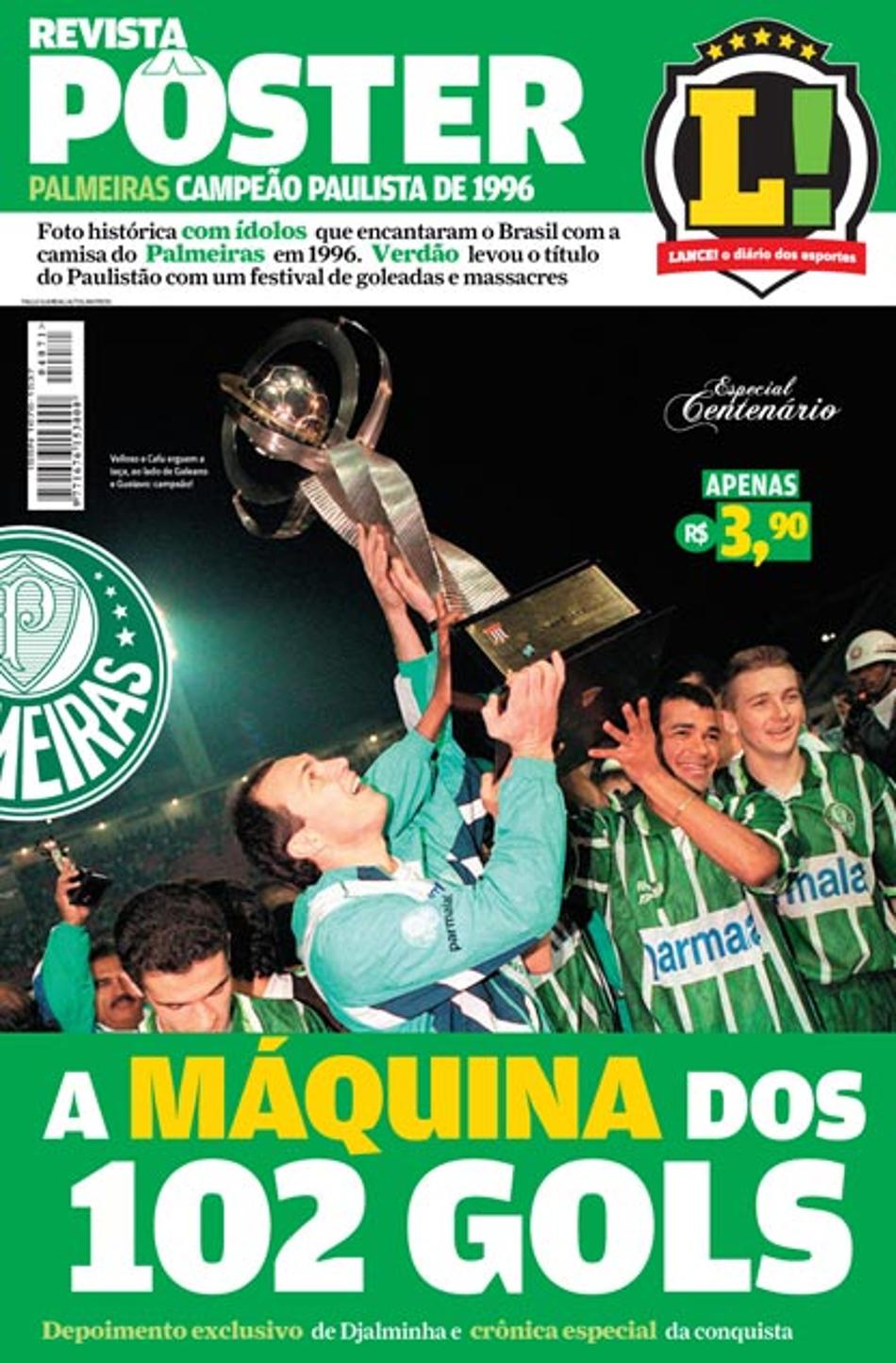 Revista Poster do Palmeiras (Foto: Reprodução)