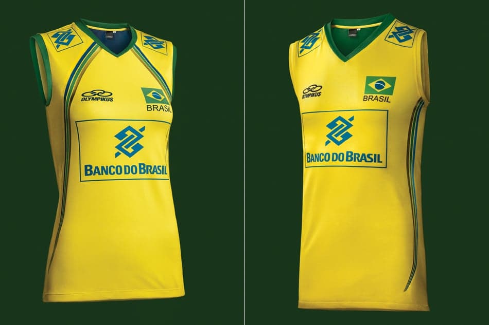 Novo uniforme da Seleção Brasileira de Vôlei (Foto: Divulgação)