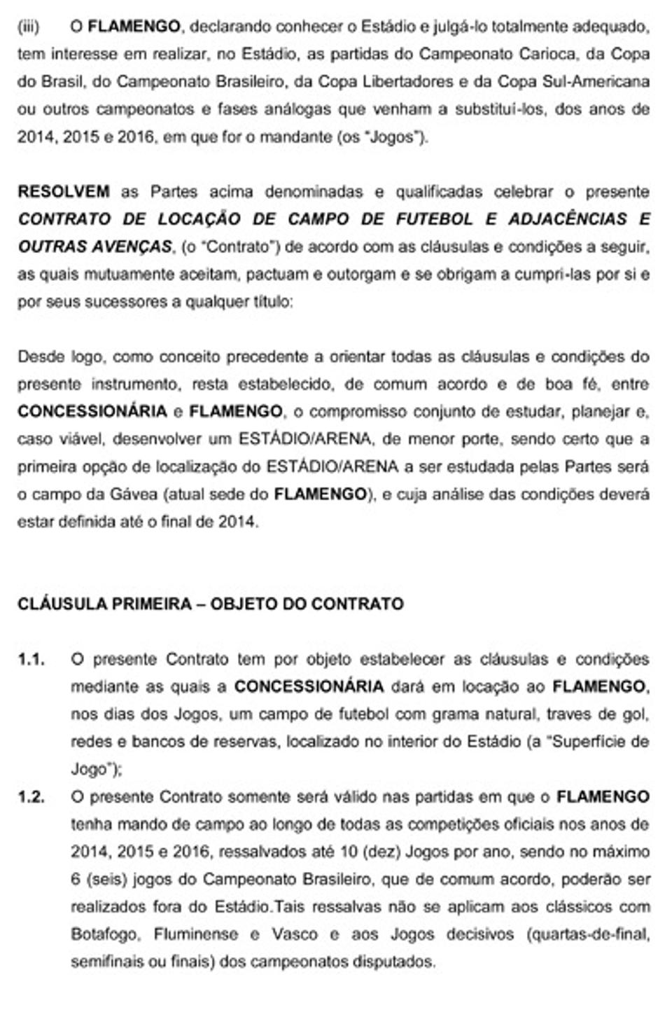Novo contrato do Flamengo com o Maracanã