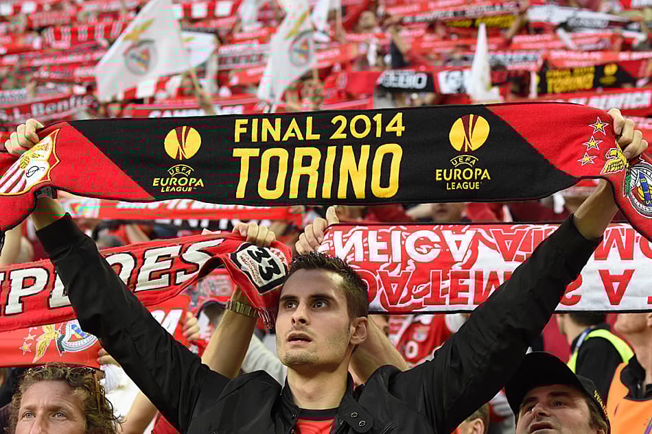 Benfica x Seveilla (Foto: Giuseppe Cacace/ AFP)