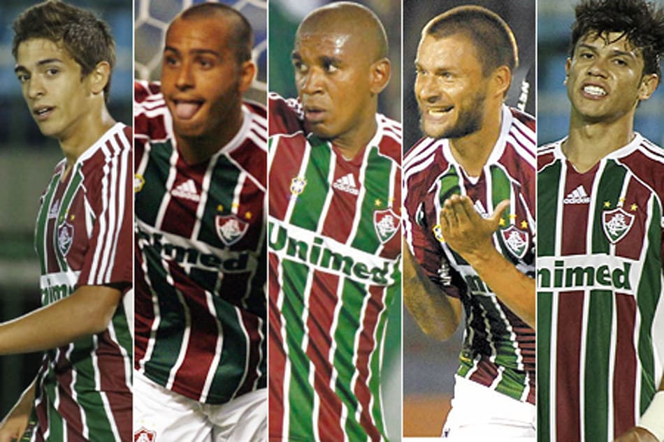 Lanzini, Martinuccio, Marcio Rosário, Sobis e Ciro