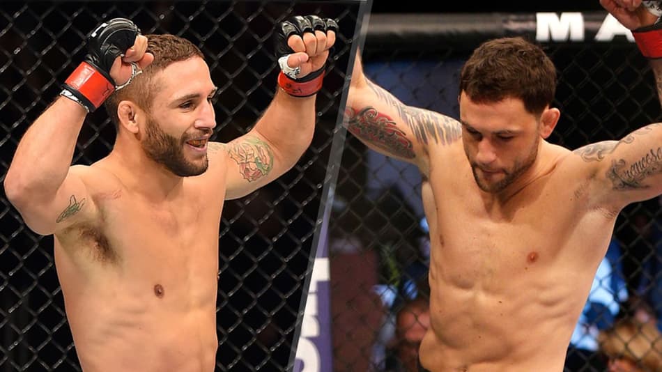Chad Mendes e Frankie Edgar se encaram em dezembro (FOTOS: Divulgação/UFC)