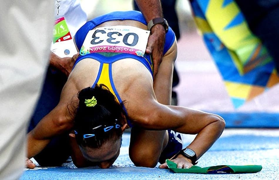 Pan 2011 - Atletismo - Maratona - Adriana Silva (Foto: Jorge Silva/Reuters)