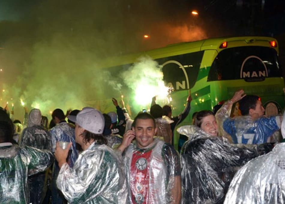 Torcida do Palmeiras (Foto: Lance!)
