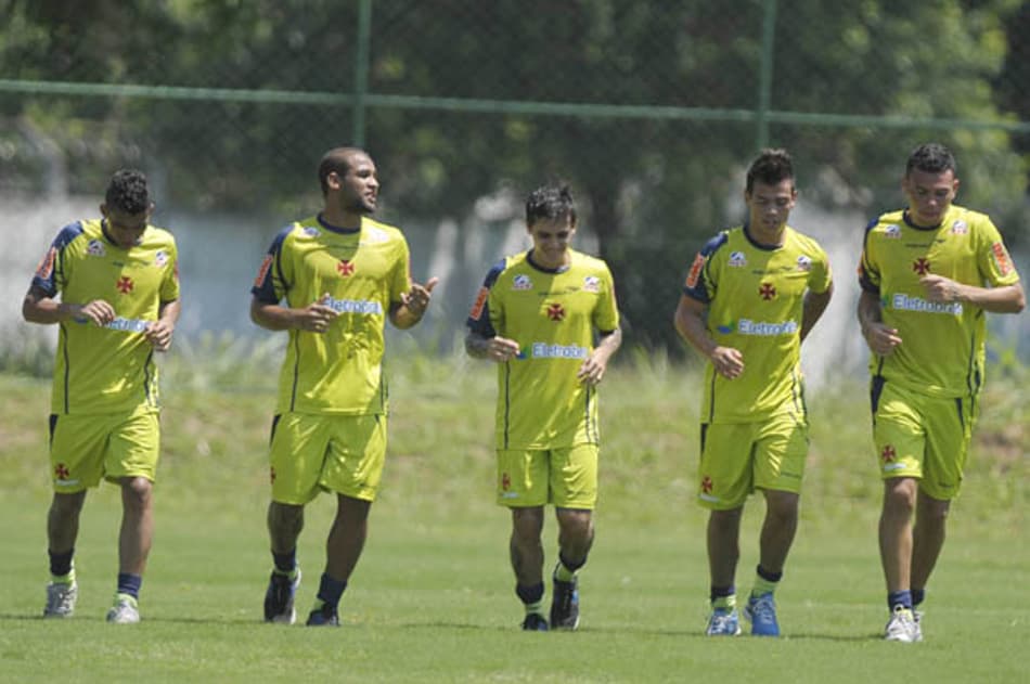Treino do Vasco (Foto: Alexandre Loureiro)