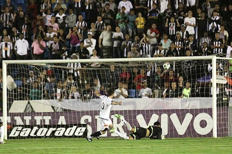 Atletico MG x Figueirense - Gol Figueirense (Foto: Wolmer Ezequiel)