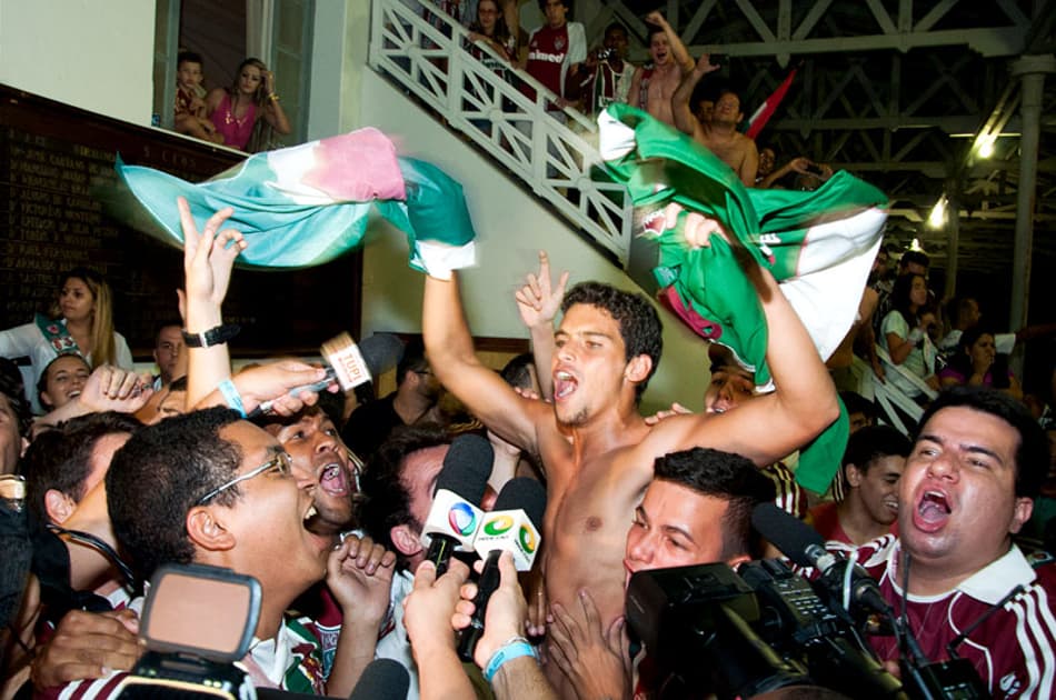 Festa do Fluminense nas Laranjeiras - Jean (Foto: Bruno Haddad/FFC)