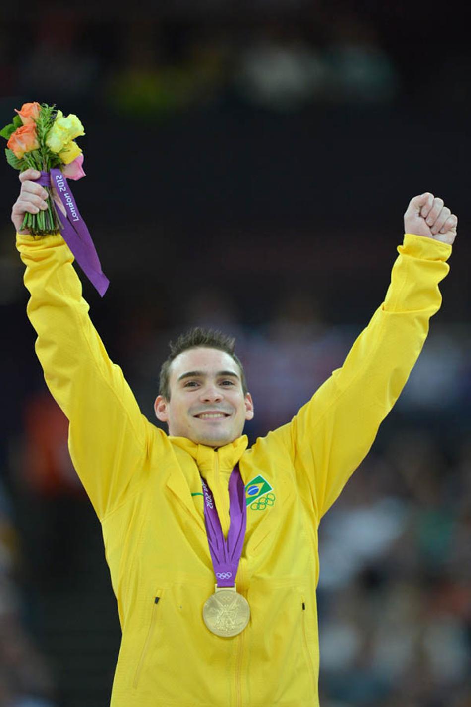 Arthur Zanetti - Medalha de Ouro - Argolas - (Foto: Ben Stansall/AFP)