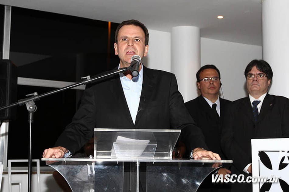 Eduardo Paes (Foto: Marcelo Sadio/Vasco.com.br)