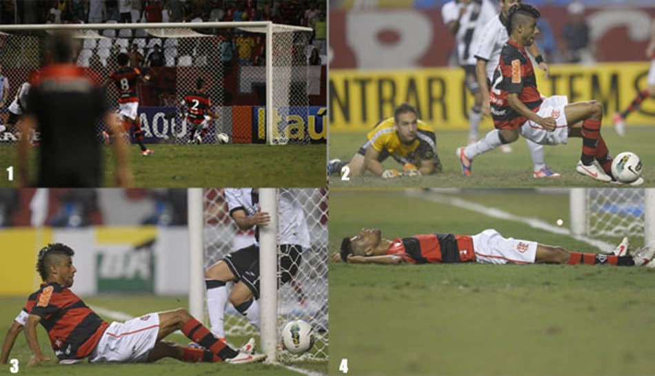 Leo Moura - Flamengo x Vasco - (Foto: Paulo Sergio - Alexandre Loureiro)