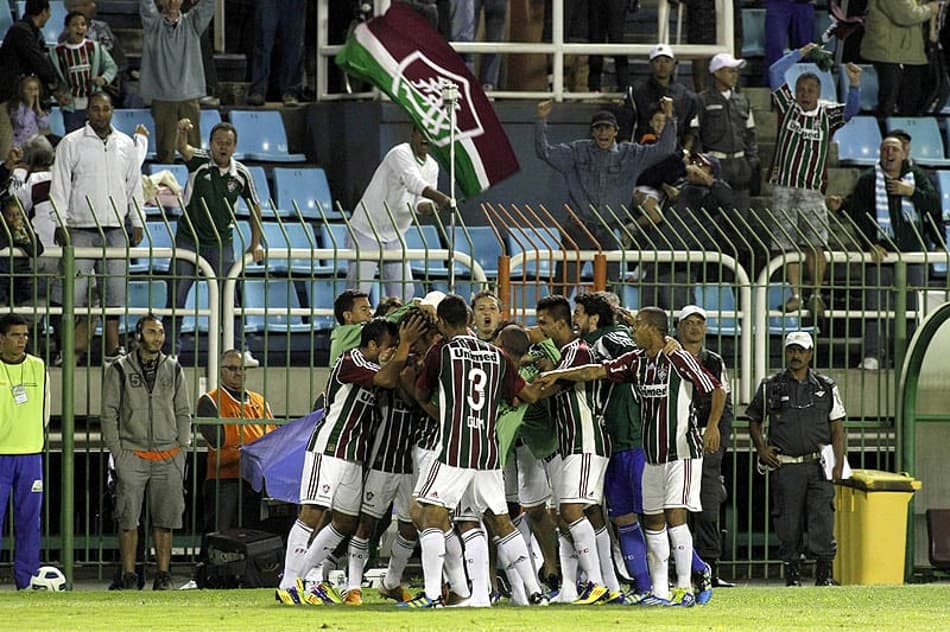 Fluminense x Atletico GO (Foto: Gilvan de Souza)