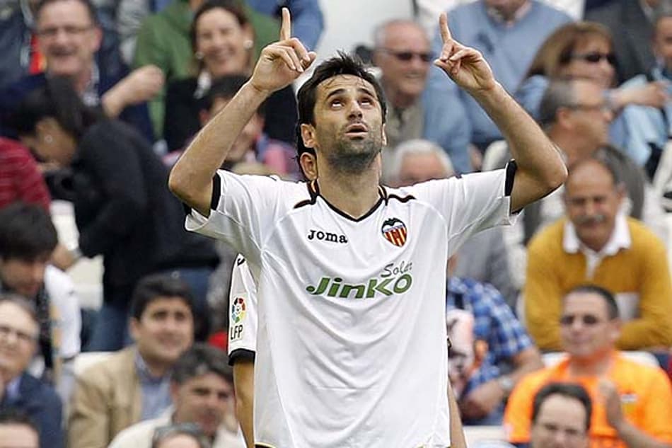 Jonas, do Valência (Foto: Juan Carlos Cárdenas/EFE)