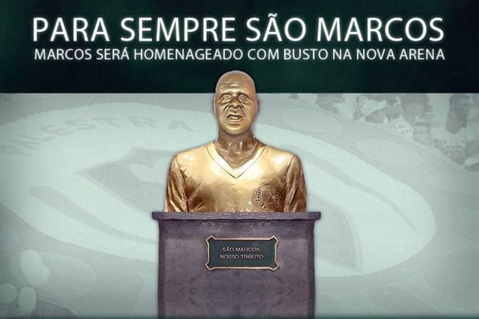 Busto do Marcos (Foto: Divulgação)