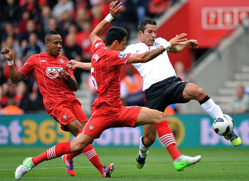 Southampton x Manchester United (Foto: Olly Greenwood/AFP)