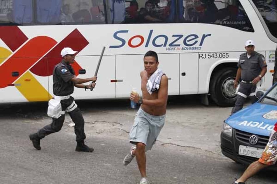 Climão Vasco x Corinthians - Confusão (Foto: Gilvan de Souza)