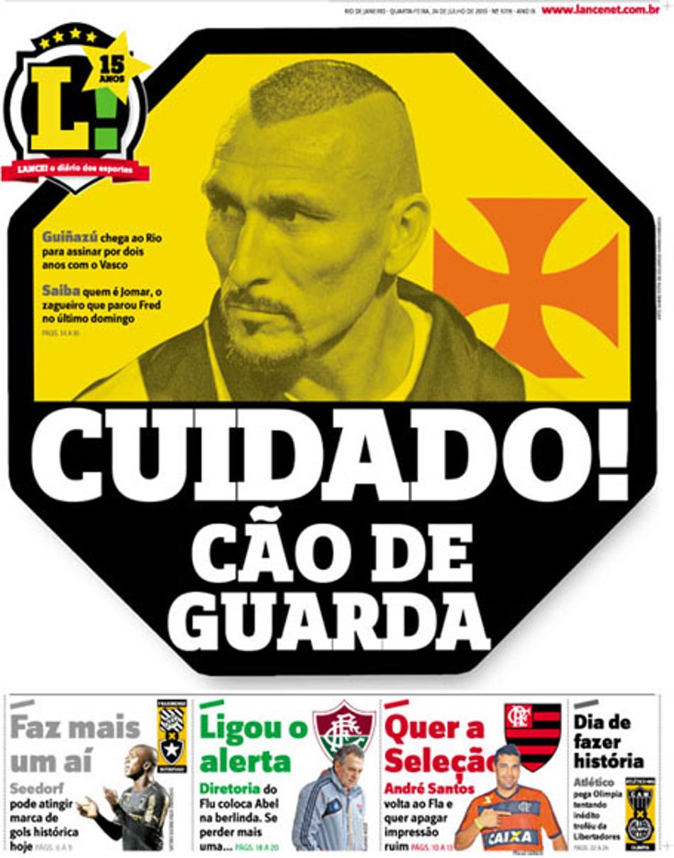 Capa LANCE!