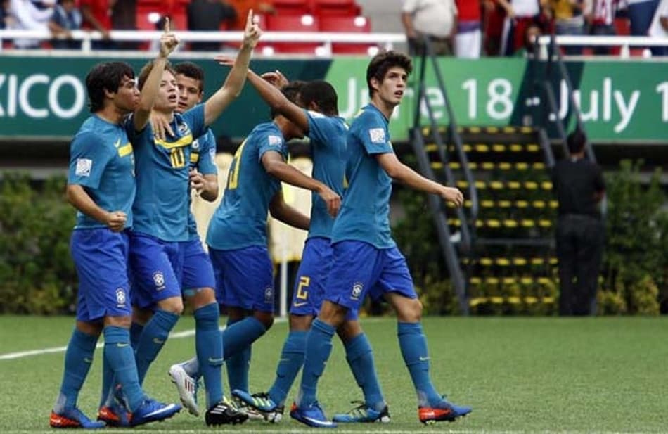 Brasil x Australia Sub 17 (Foto: Ulises Ruiz Basurto/EFE)