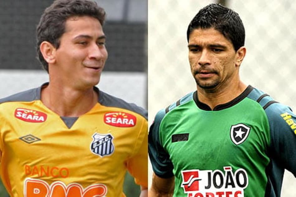 Ganso e Renato (Fotos: Ivan Storti e Alexandre Loureiro)