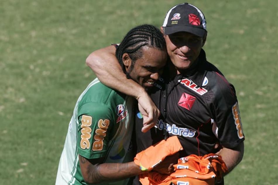 Carlos Alberto e PC Gusmão (Foto: Paulo Sergio)