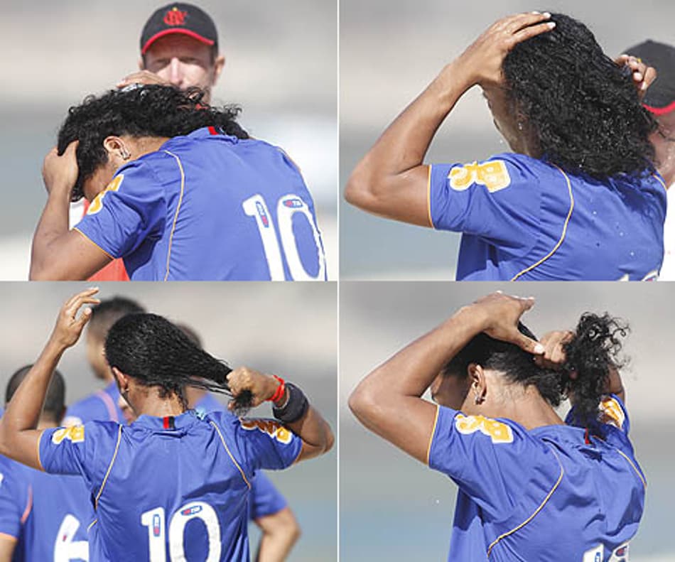 Afastado, Fábio Costa volta a treinar na Cidade do Galo