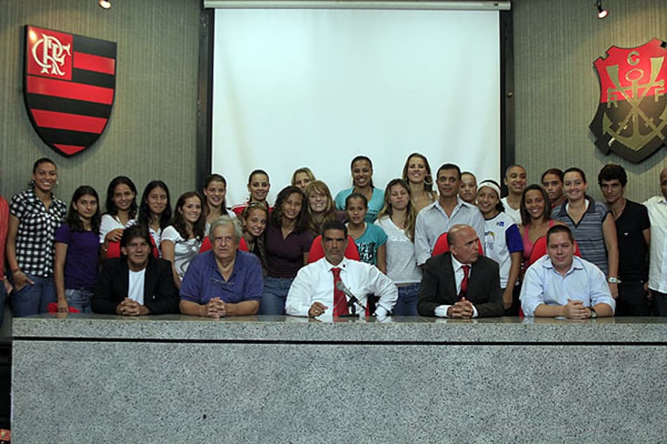 Time Feminino do Flamengo - (Foto: Gilvan de Souza)