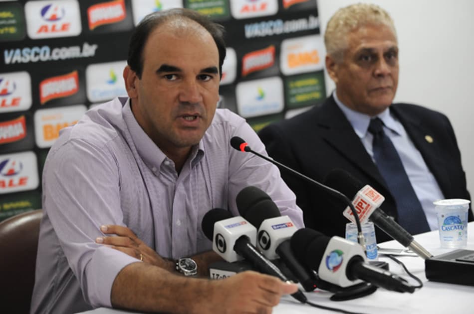Apresentação Ricardo Gomes (Foto: Alexandre Loureiro)
