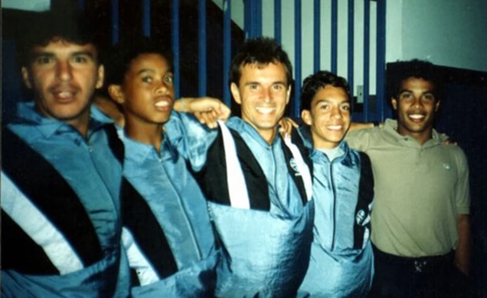 Ronaldinho nos tempos de Grêmio (Crédito: Renato Schmitt/site RSfuteboltotal)