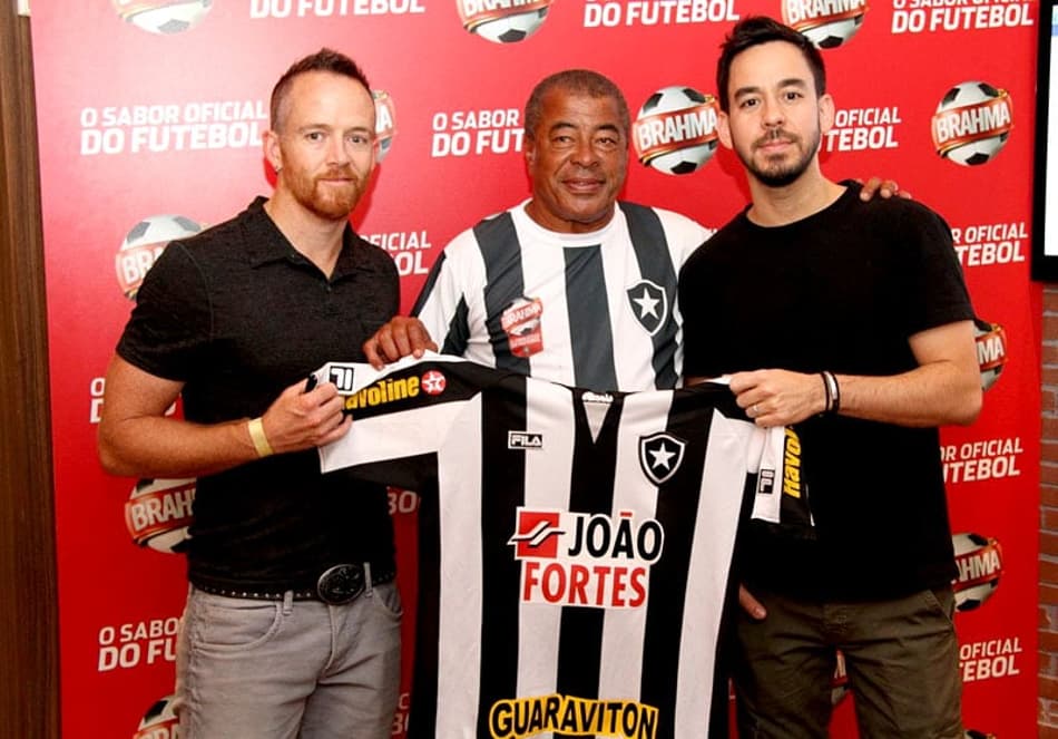 Linkin Park no Engenhão - Fluminense x Botafogo (Foto: Thiago Matttos/AG News)