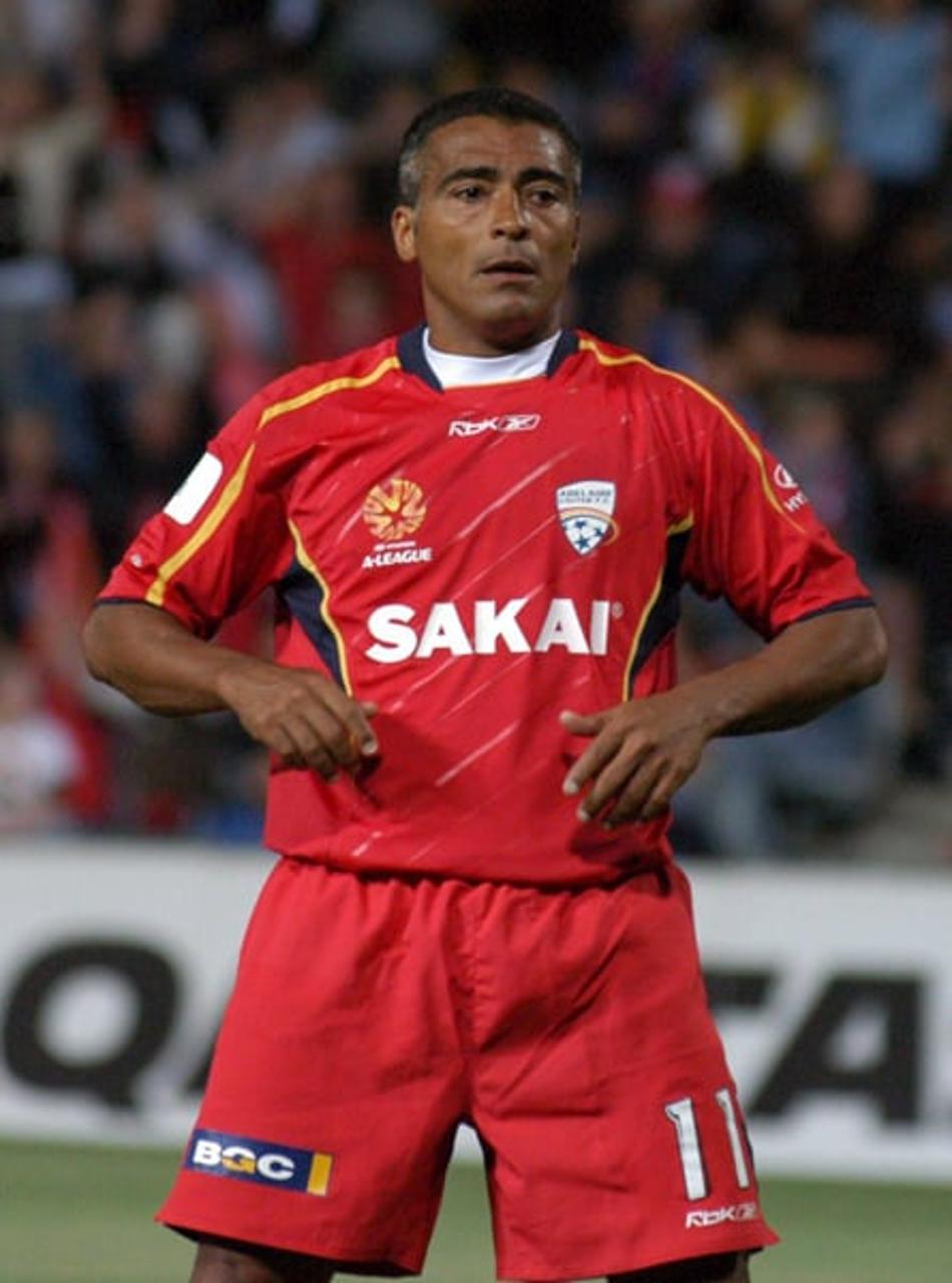 Especial Romário - No Adelaide United (Foto: Tom Miletic/Reuters)