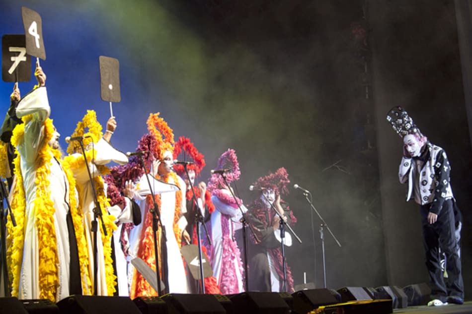 Grupo de Carnaval uruguaio que fez música inspirada no hino do Flu (Foto: Divulgação)