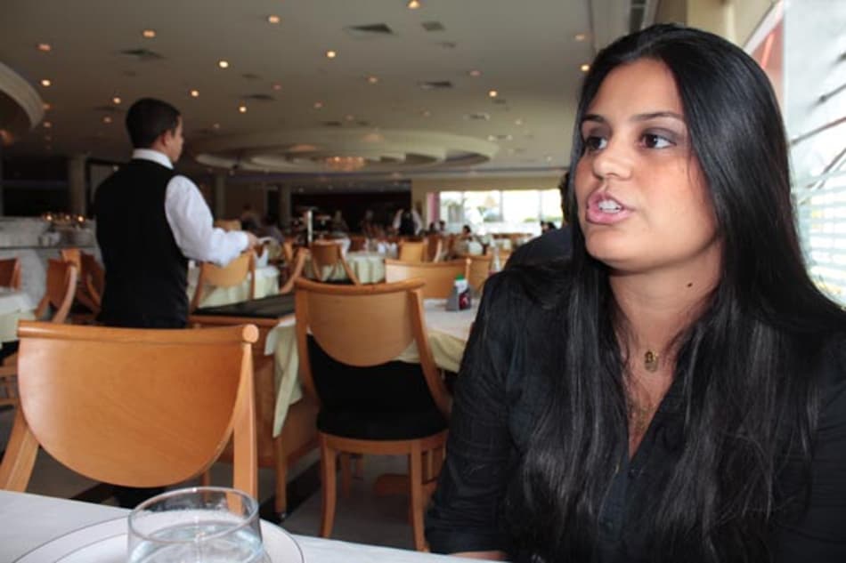 Ingrid Calheiros, noiva do ex-goleiro Bruno (Foto: Rodrigo Mandarini)