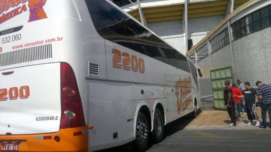 Torcedores do Flamengo de Maceió chegam ao Rio e querem ver o Palmeiras rebaixado
