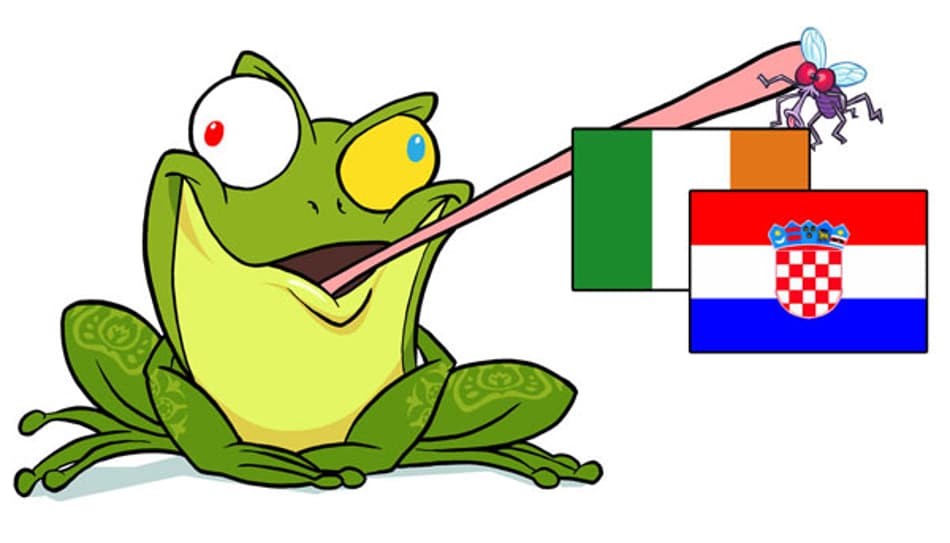 Irlanda e Croácia fazem duelo de azarões do Grupo C