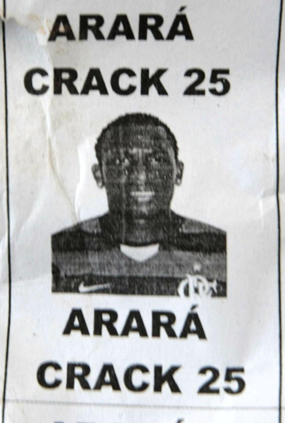 Willians vira rótulo de crack em favela do Rio de Janeiro