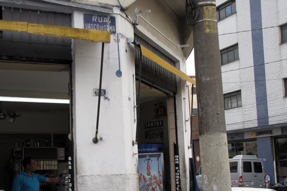Vasco em São Paulo (Foto: Bruno Braz)