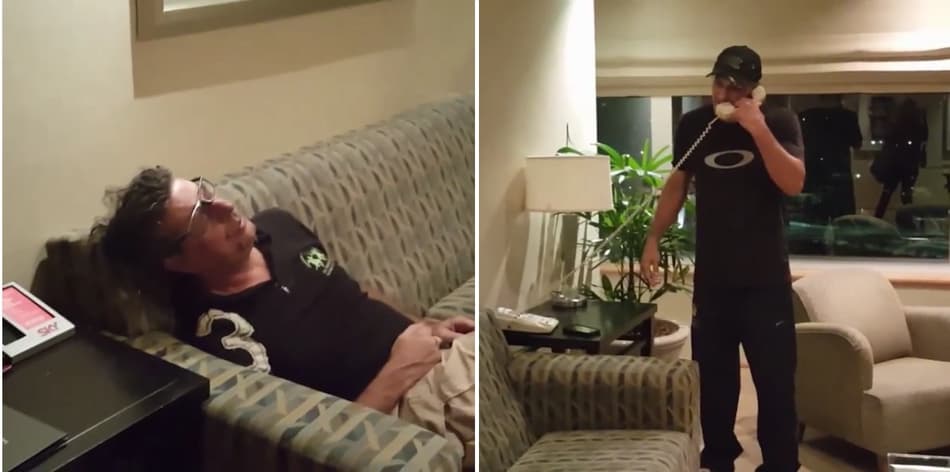 Homem alcoolizado invade quarto de Hendo após ‘descuido’ de equipe