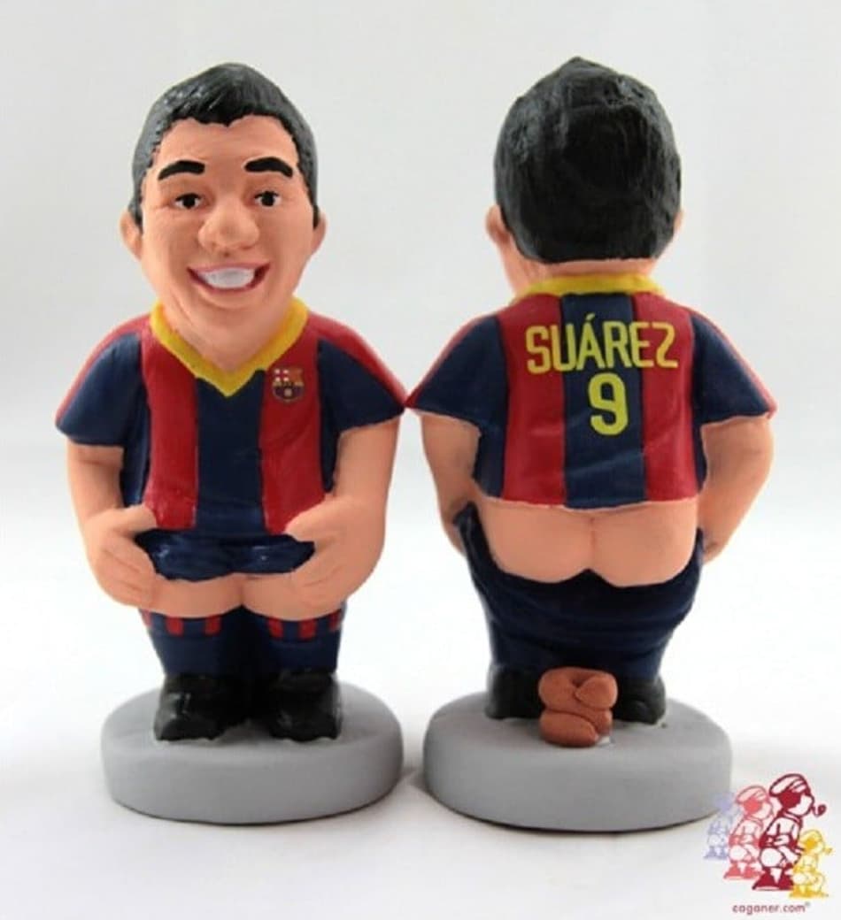 E não é que o 'caganer' dá sorte?