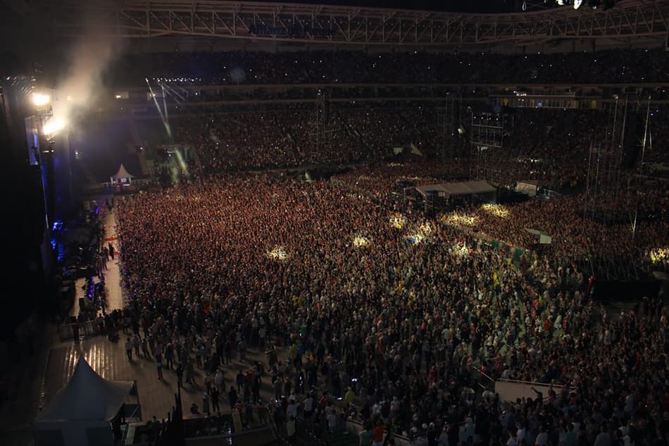 Allianz Parque pode receber o quinto grande show em 2016