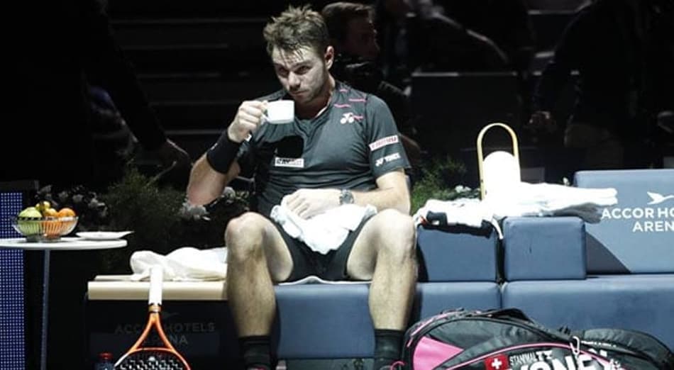 Wawrinka explica cafezinho durante vitória contra Nadal: 'Gostaria de ter tomado uma gin tônica'