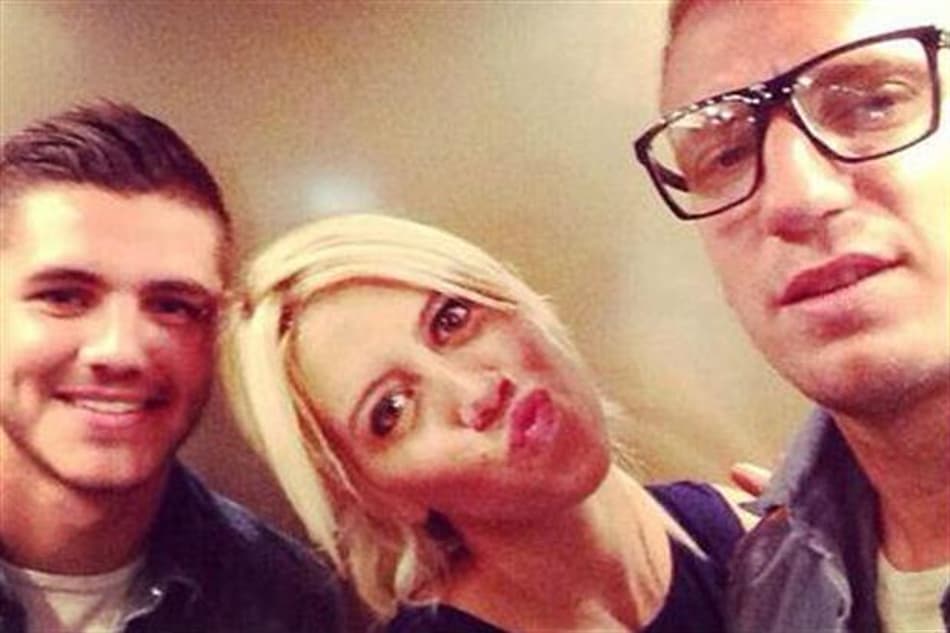 Icardi, Wanda e Maxi: traição ocorreu em 2013 (Foto: Divulgação)