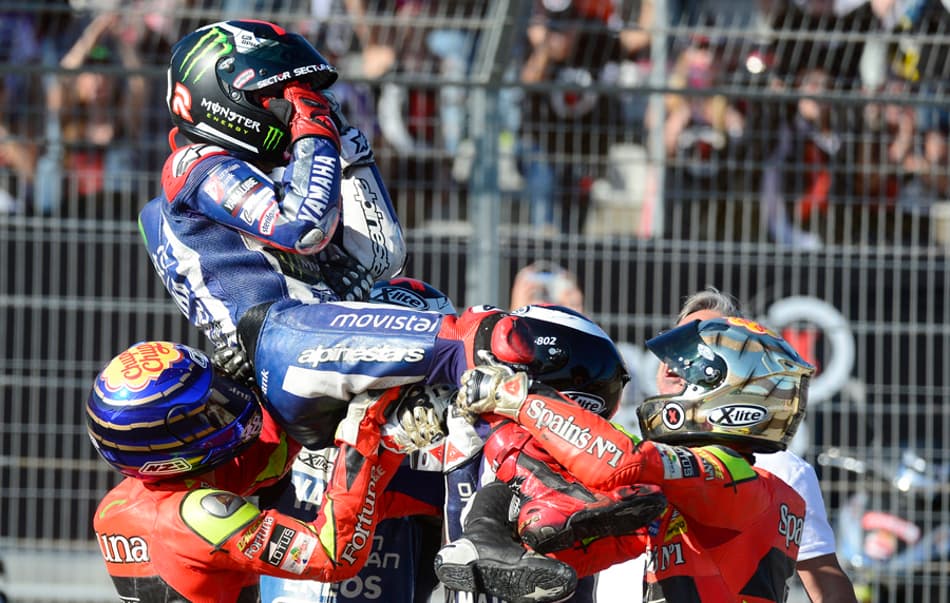 Jorge Lorenzo: "Agora posso dizer que sou pentacampeão do Mundo!"