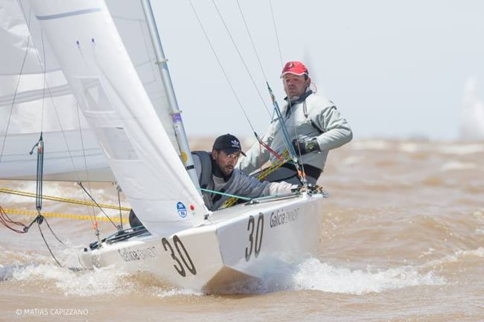 Lars Grael e Samuel Gonçalves, campeões mundiais de Star 2015 (Foto: Divulgação/Matias Capizzano )