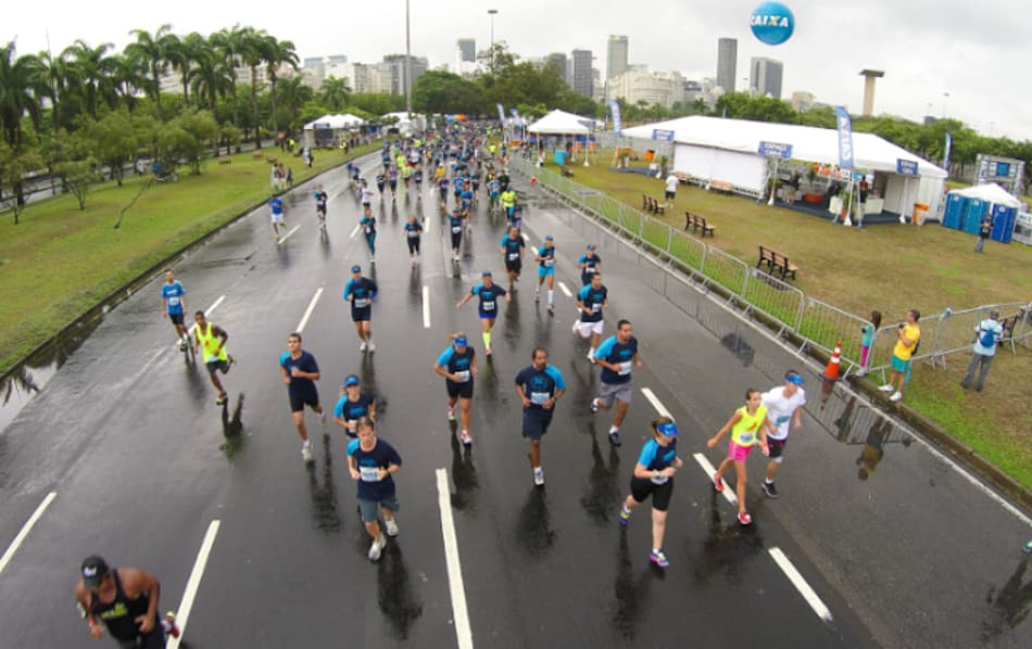 Corrida das Academias Caixa reunirá mais de 4 mil, domingo, no Aterro