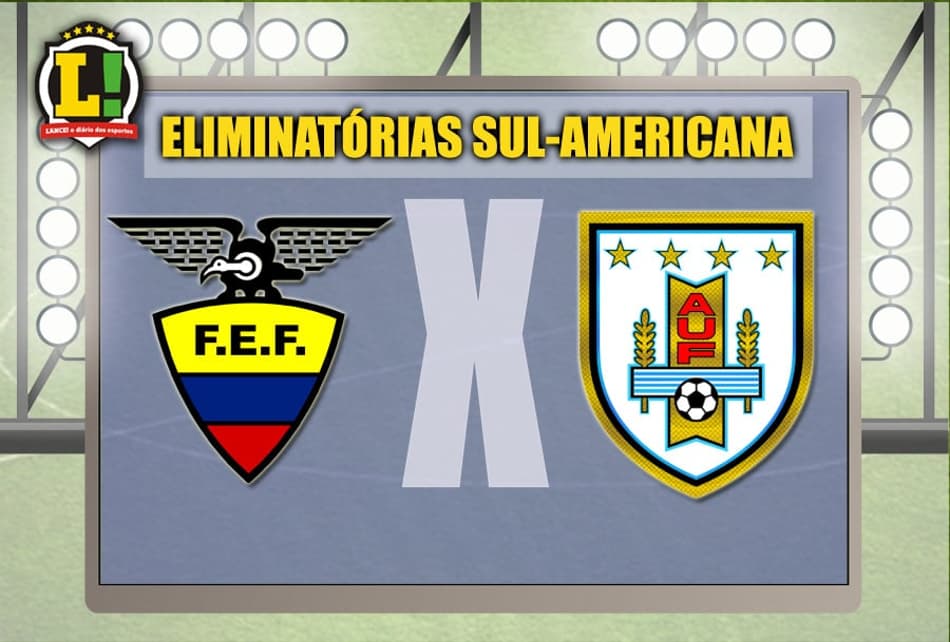 presentação Equador x Uruguai Eliminatórias Sul-Americanas