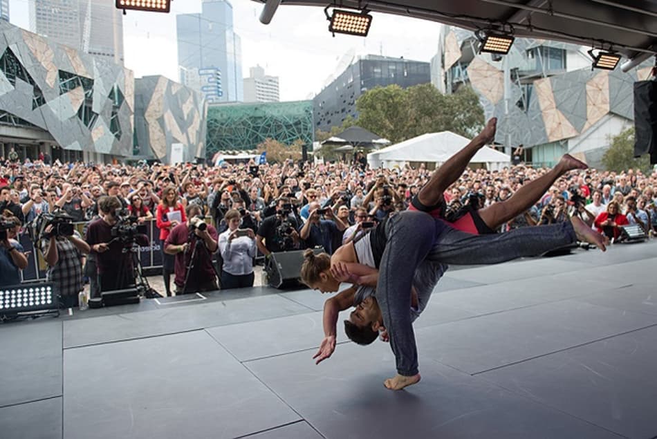 Confira imagens do treino aberto de Ronda Rousey para o UFC 193