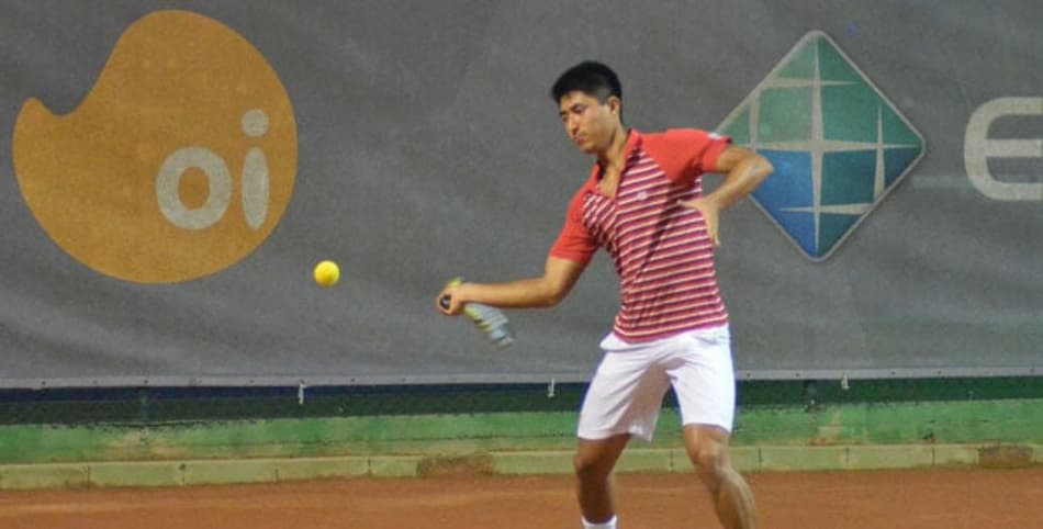 Sakamoto surpreende Robredo no quali do Brasil Open. Feijão abadona