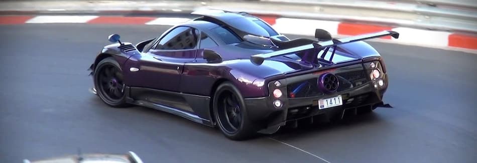 Lewis Hamilton teria batido seu Pagani Zonda em acidente em Mônaco
