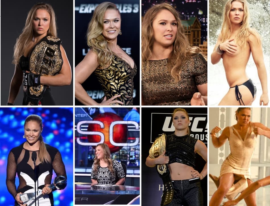Brilho dentro e fora do octógono: as melhores imagens de Ronda Rousey