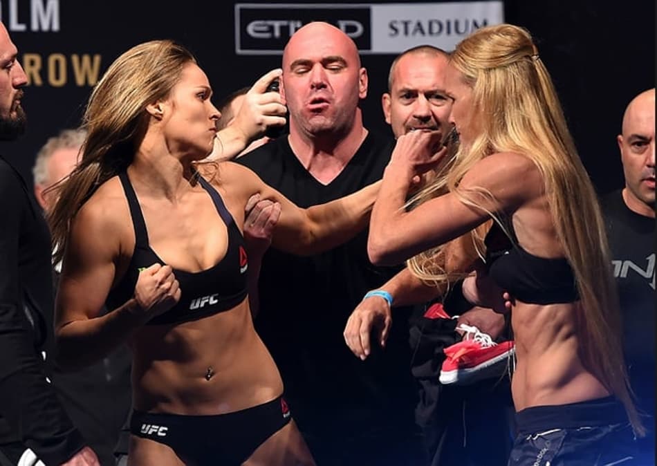 Dana White: revanche entre Ronda e Holm será a maior da história do UFC